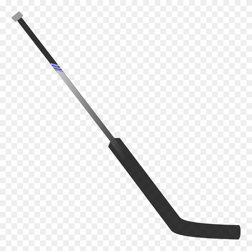 Goaltender Hockey Sticks Ice Hockey Stick - Goalie Hockey Stick Vector Clipart