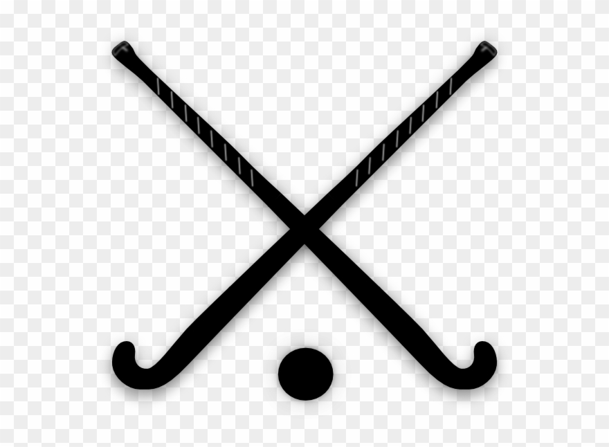 Crossed Field Hockey Sticks Clip Art - Field Hockey Stick Clip Art - Png Download