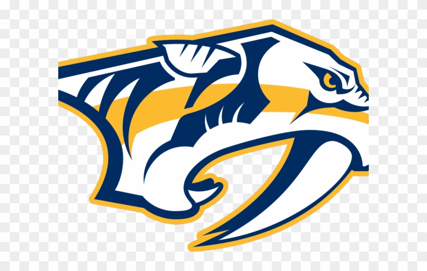 Nhl Clipart Ice Hockey - Nashville Predators Logo - Png Download