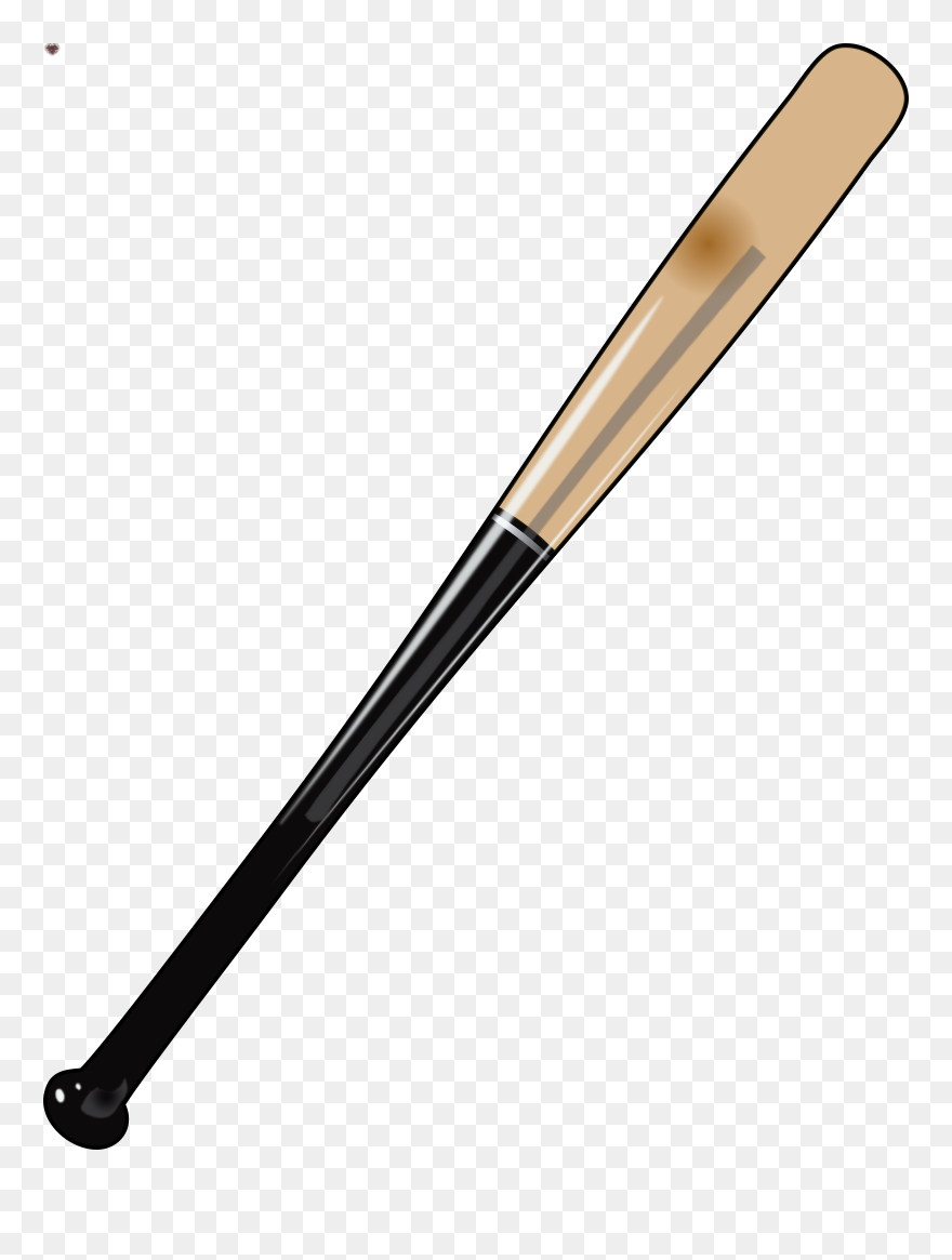 Baseball Clipart Free Clip Art Image Image - Clip Art Baseball Bat - Png Download