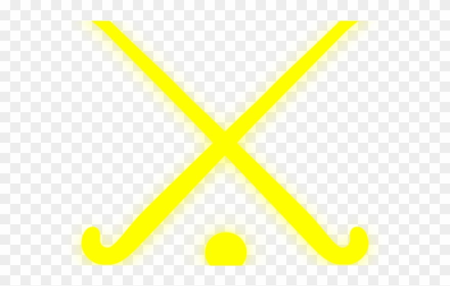 Field Hockey Clipart Clip Art - Yellow Field Hockey Stick - Png Download