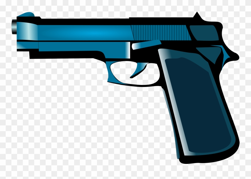 Uncle Sam Clipart Gun - Cartoon Gun Without Background - Png Download