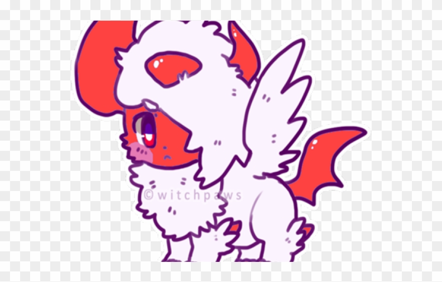 Mega Absol Shiny Chibi Clipart