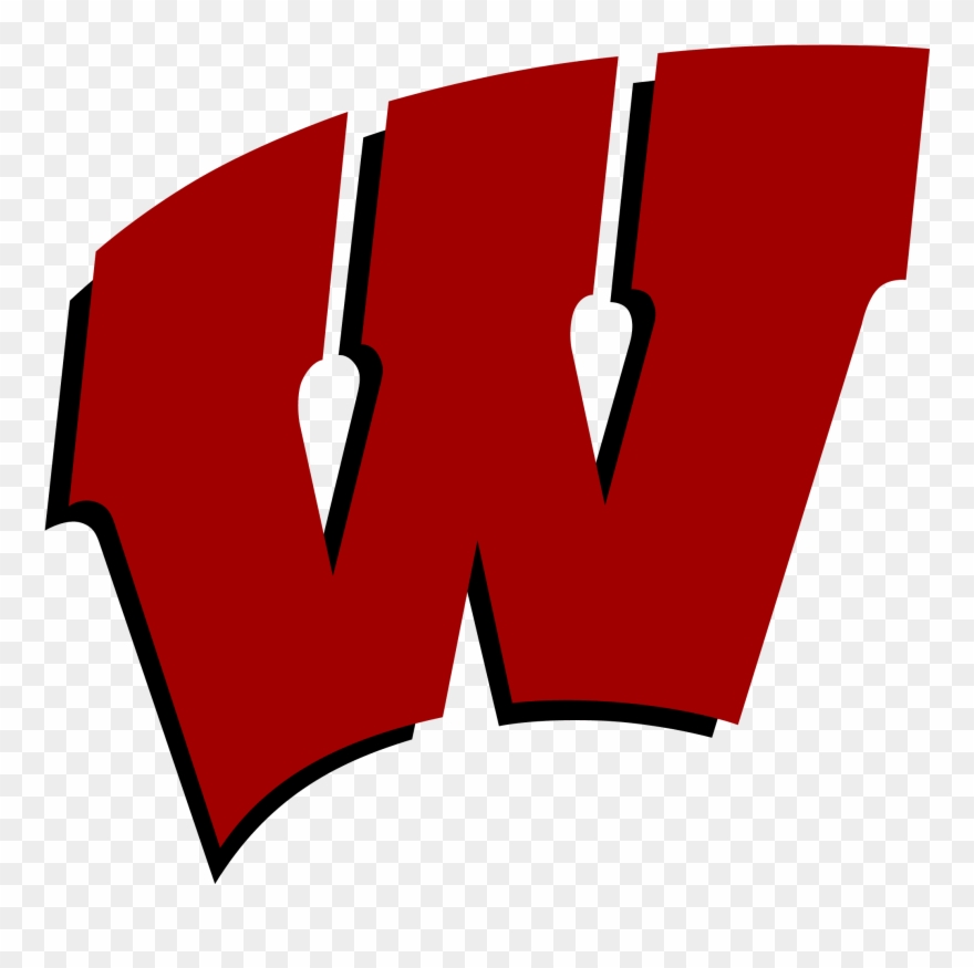 Wisconsin Badgers - Wisconsin Football Logo Clipart