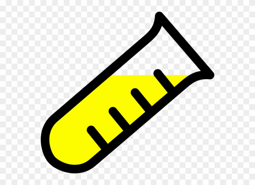 Download Test Tubes Clipart Free Clip Art Images - Yellow Test Tube Png Transparent Png