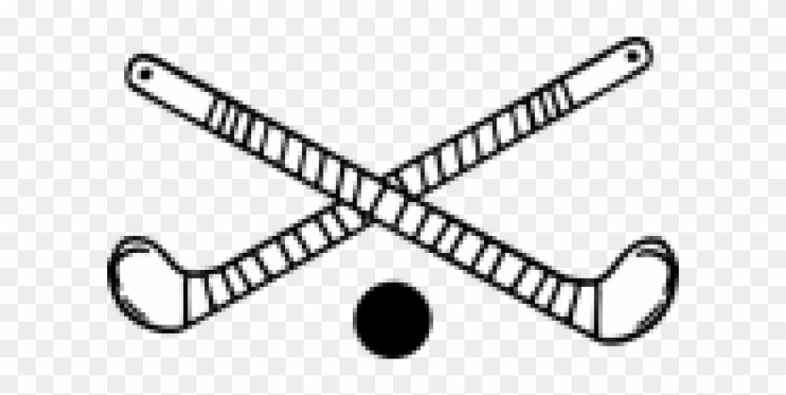 Field Hockey Sticks Clipart
