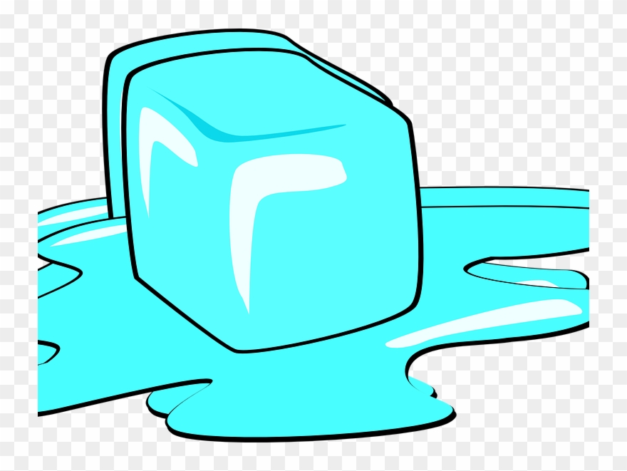 Picture Transparent Library Free On Dumielauxepices - Ice Cube Melting Clipart - Png Download