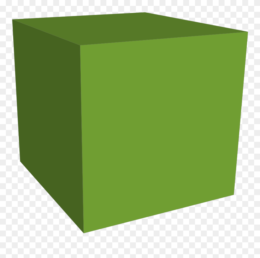 Ice Hockey Clipart - Green Cube Clipart - Png Download