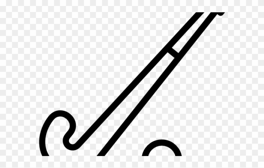 Clip Art Field Hockey Stick - Png Download