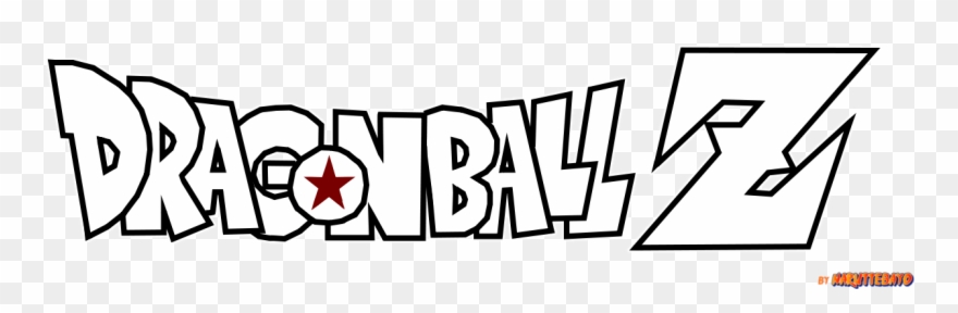Dragon Ball Z Logo Lineart By Naruttebayo67 On Clipart - Dragon Ball Logo Vector - Png Download