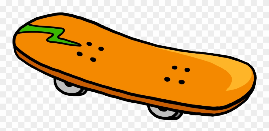 Free Clipart - Skateboard Clipart - Png Download