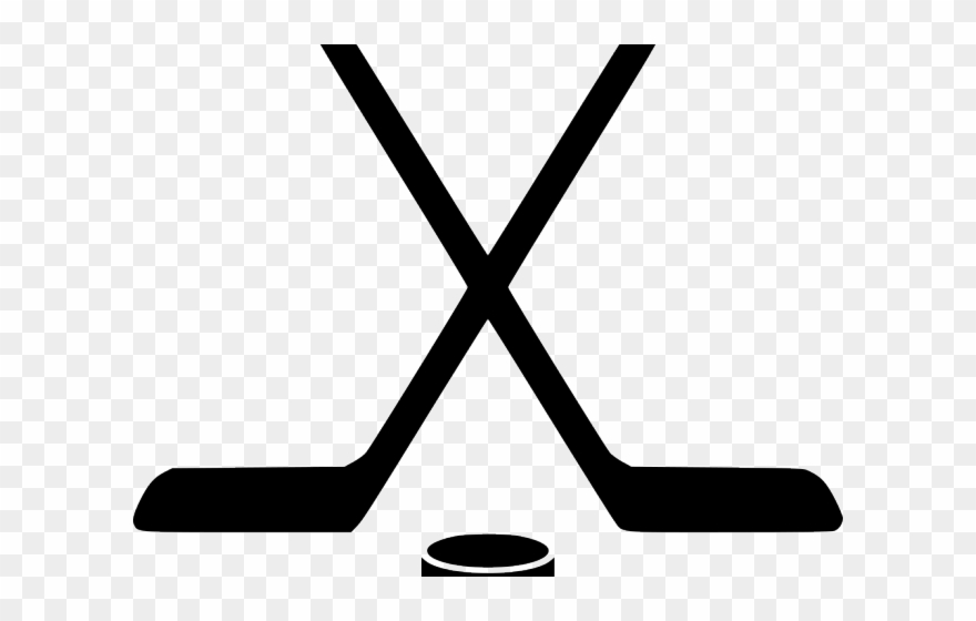 Hockey Clipart Svg - Hockey Clipart Black And White - Png Download