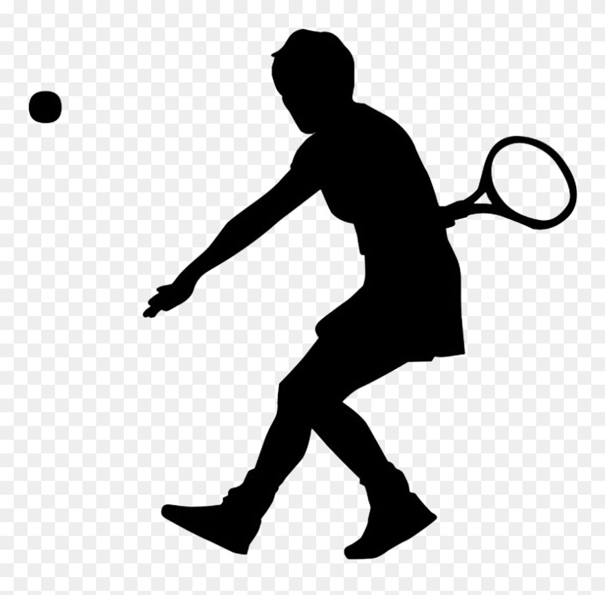 Tennis Clip Art - Tennis Player Clip Art - Png Download
