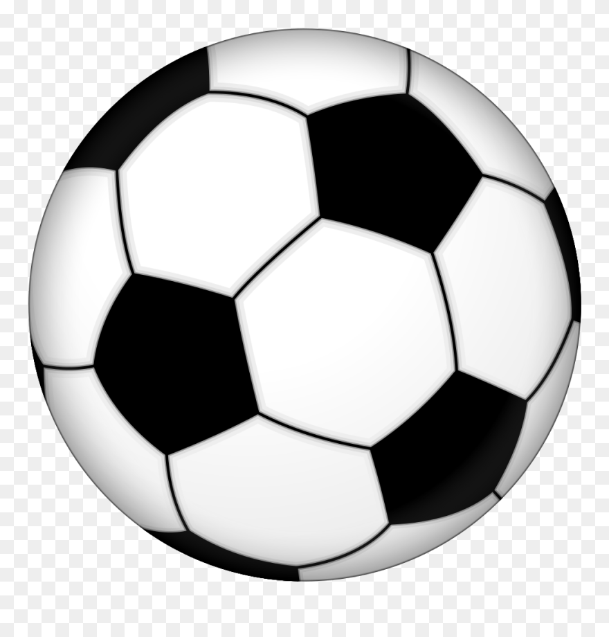 Crossed Field Hockey Sticks - Soccer Ball Clipart