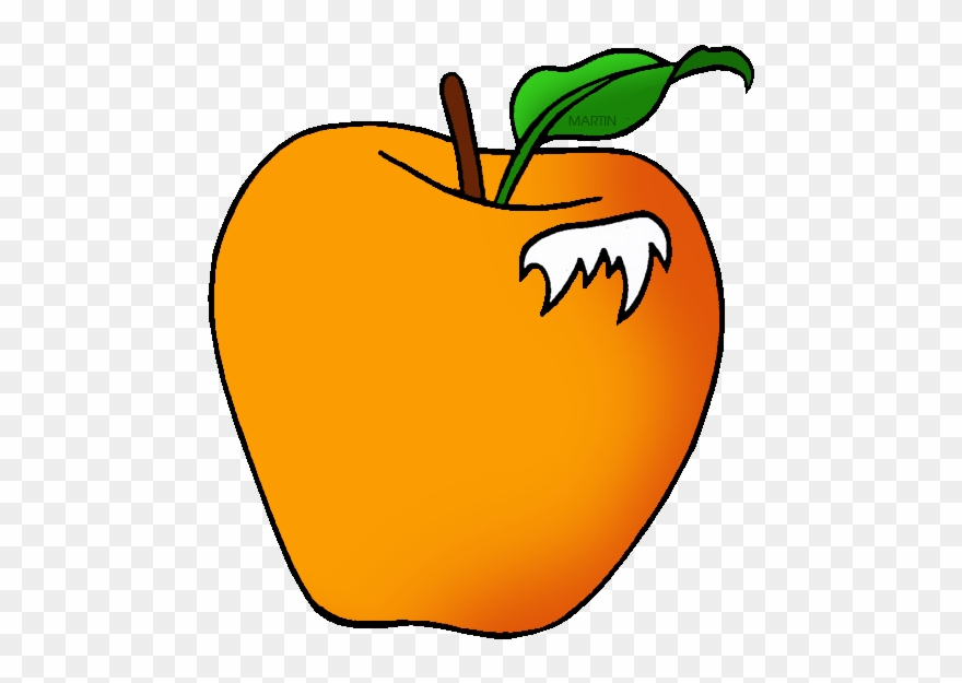 United States Clip Art By Phillip Martin, West Virginia - Wv State Fruit - Png Download