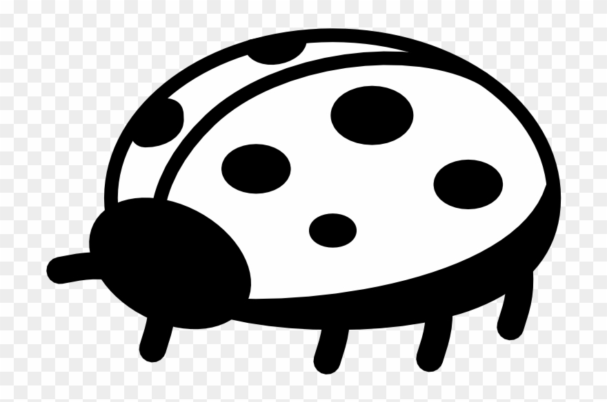 Pix For Black And White Ladybug Clip Art - Ladybug Clip Art - Png Download