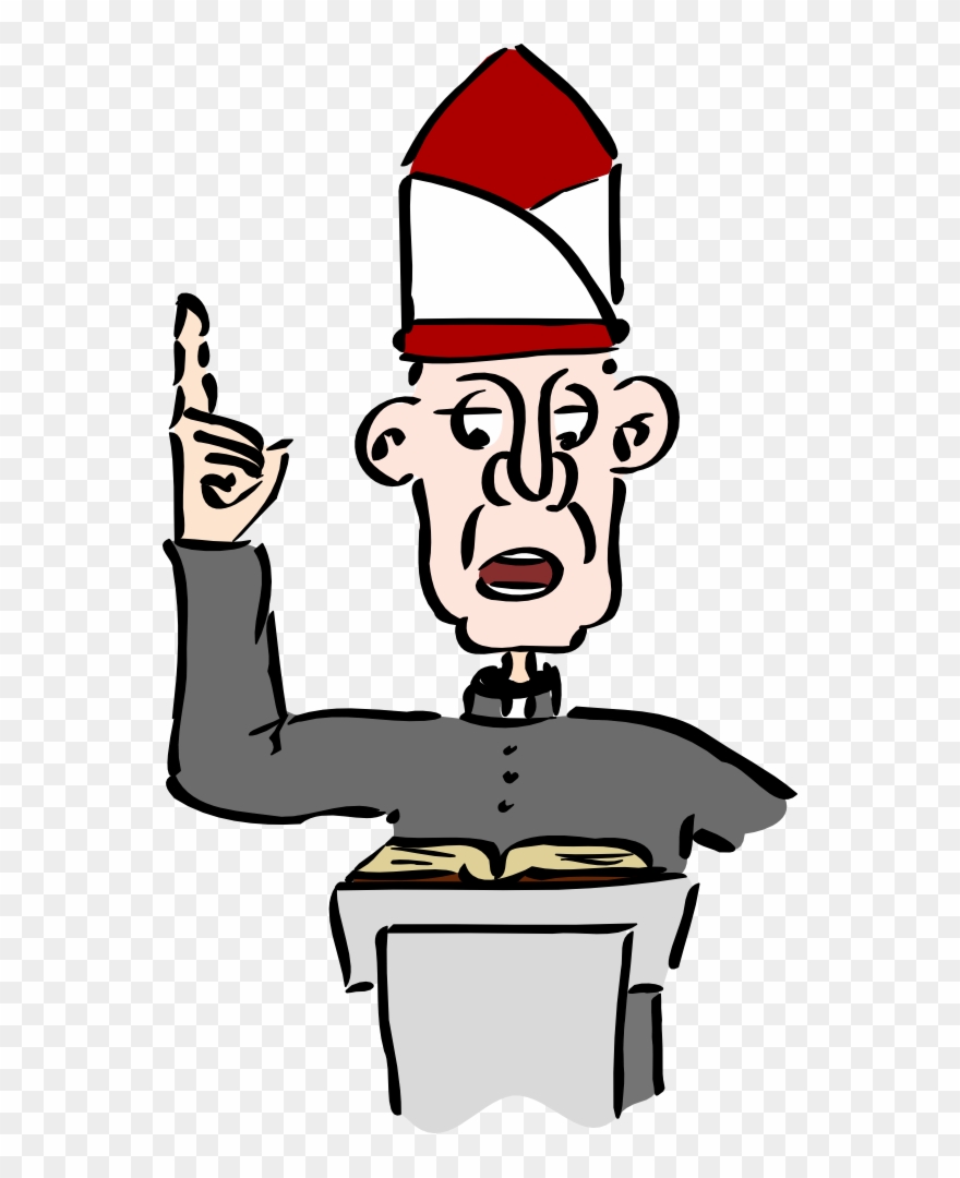 Free Priest Clip Art - Animated Images Of Priests - Png Download