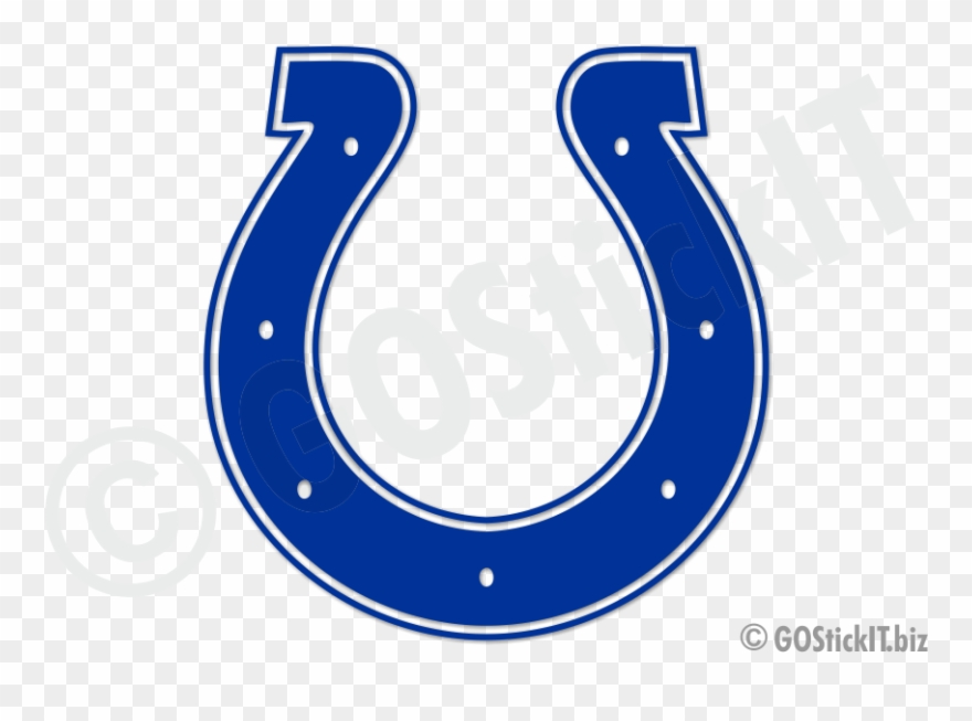 Nfl Indianapolis Colts Logo Vinyl Decal Sticker - Colts Logo Vector Clipart