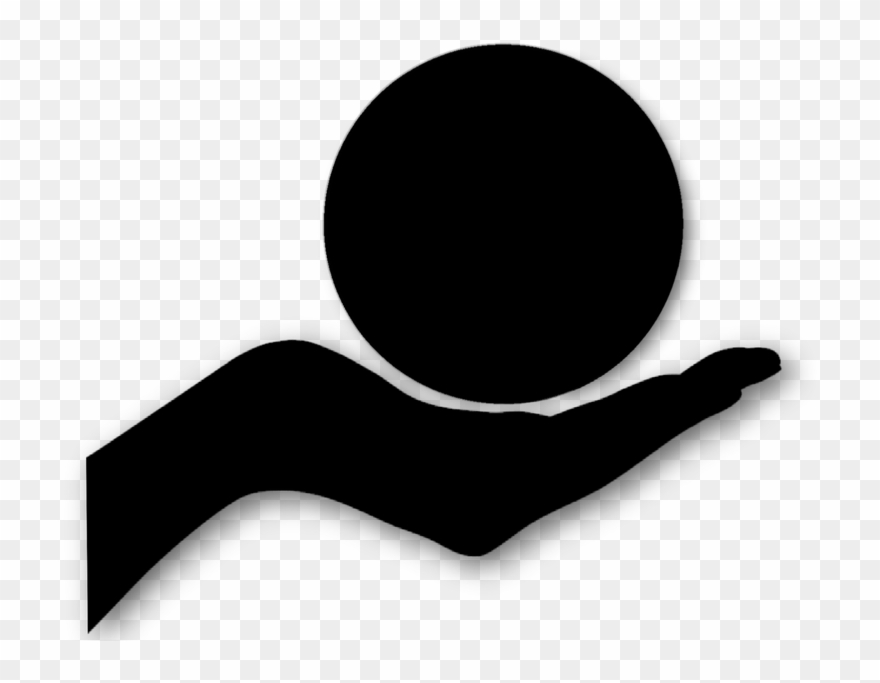 Hand Circle Clipart - Clip Art - Png Download