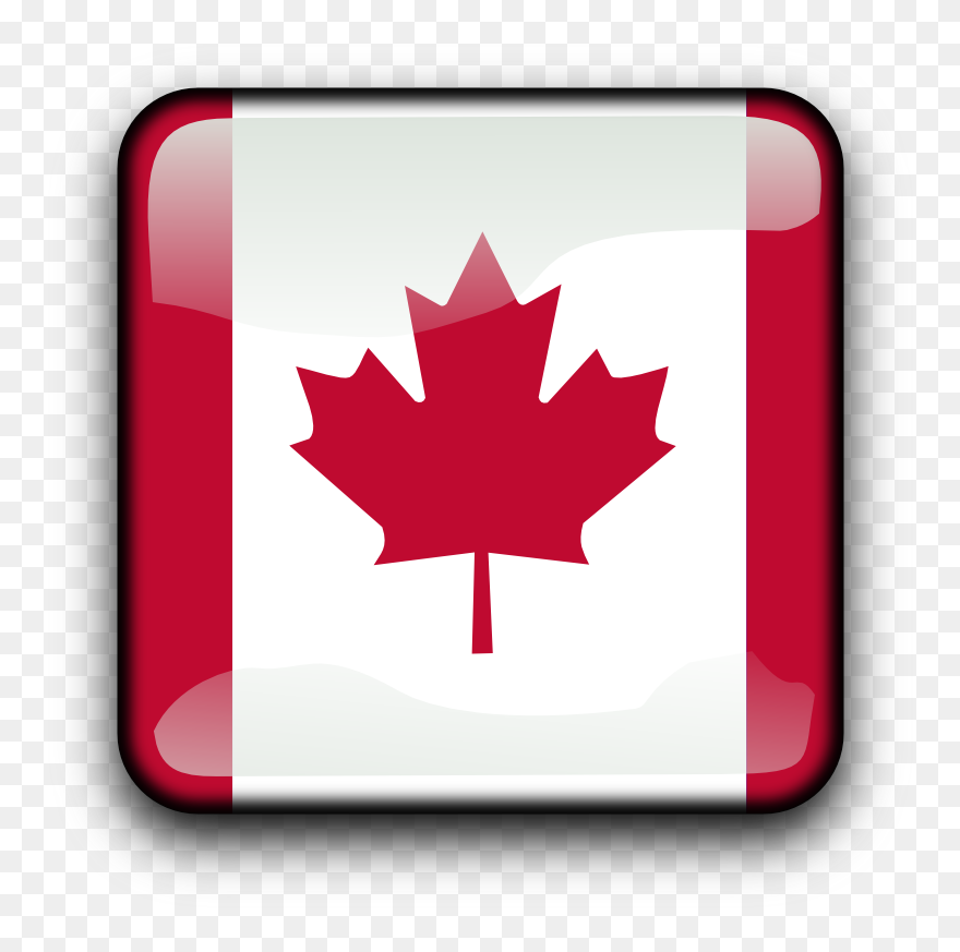 Canada Clip Art Download - Canada Flag Transparent Background - Png Download