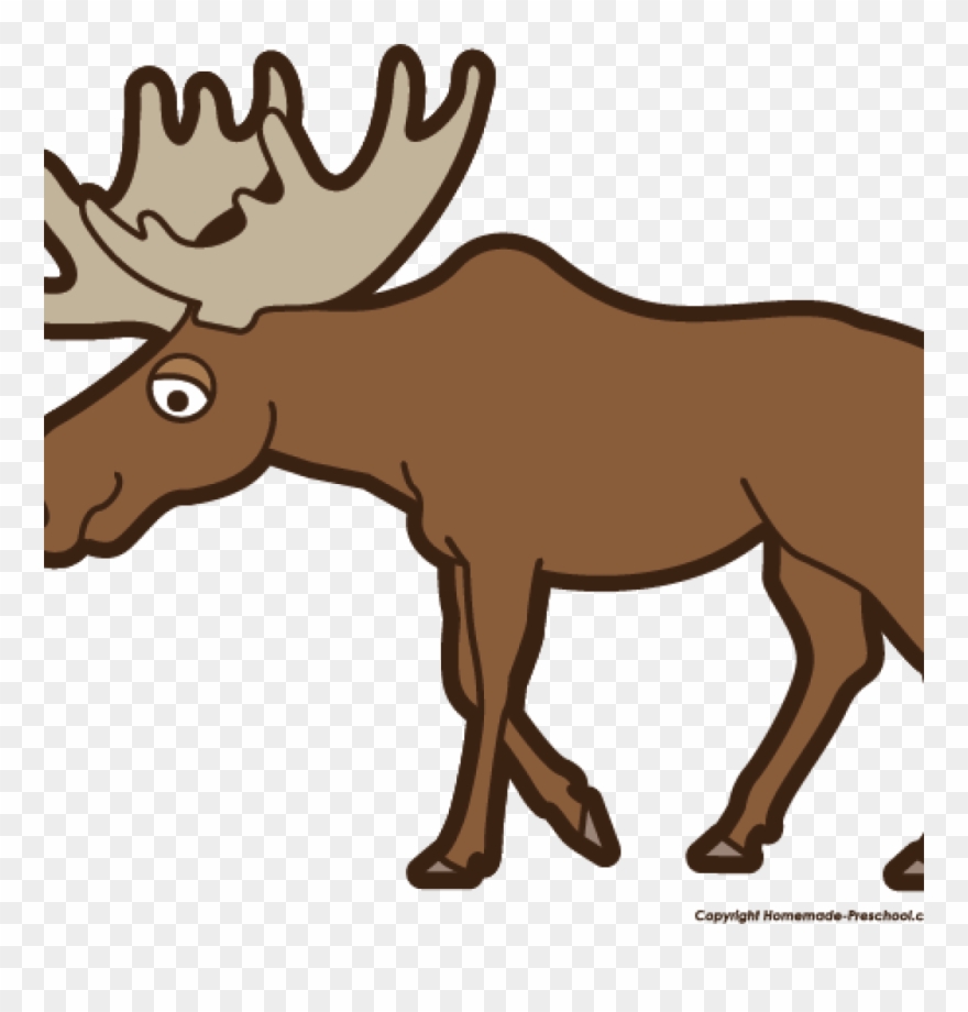 Moose Clipart 27 Free Labor Day Clip - Clip Art Moose - Png Download