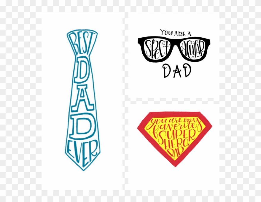 Father's Day Printables Clipart