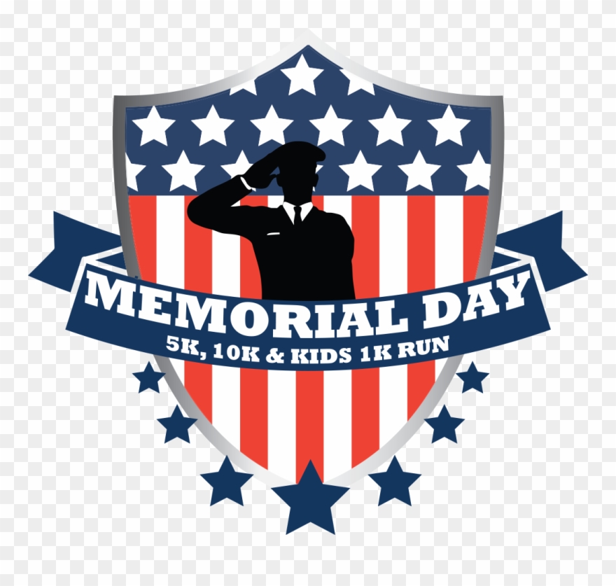 Memorial Day 5k, 10k & Kids 1k Run - 2018 Clipart