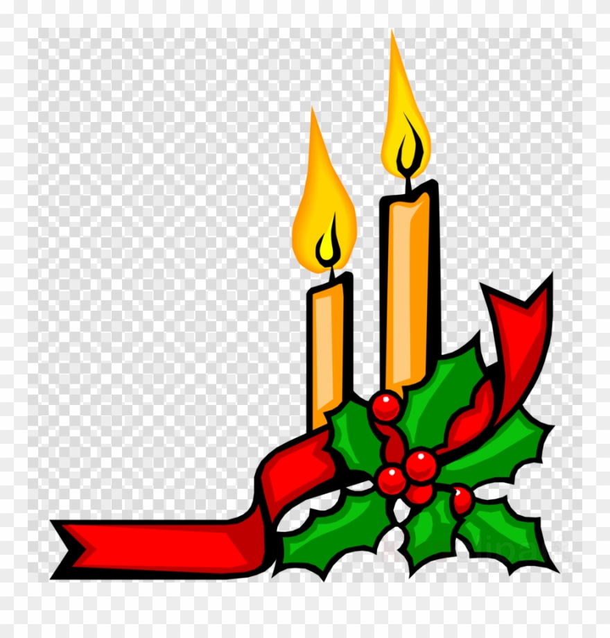 Download Velas De Natal Png Clipart Clip Art Candle - Christmas Candles Clip Art Transparent Png