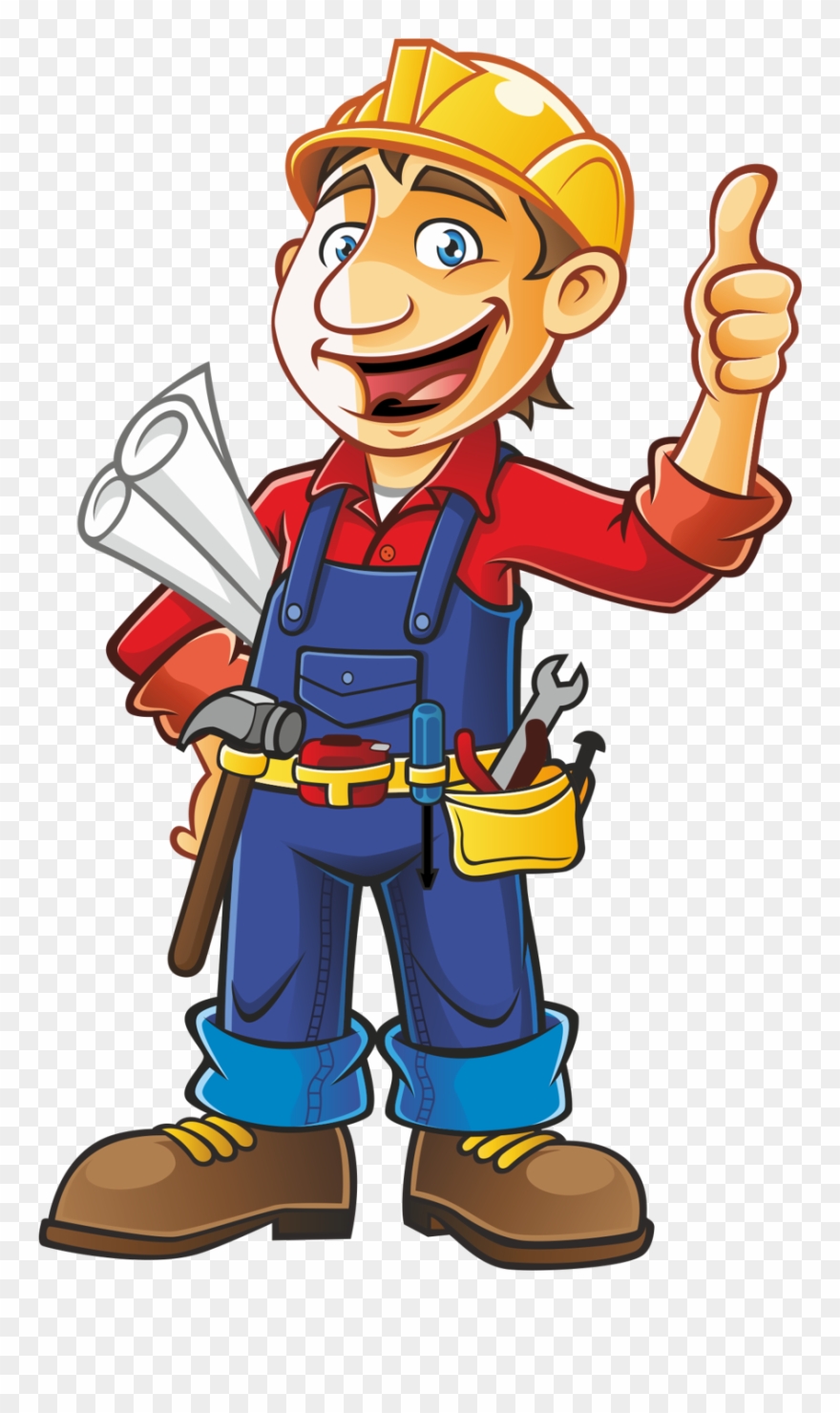 Happy Labor Day - Handy Man Png Clipart