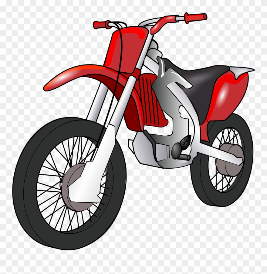Clip Arts Related To - Medios De Transporte Terrestre Moto - Png Download