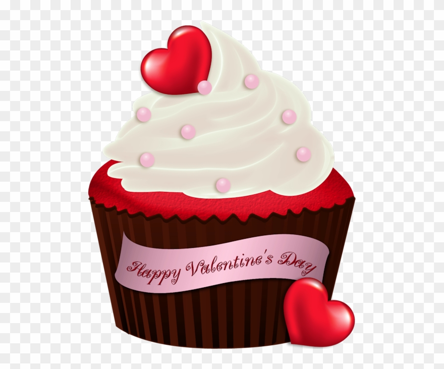 Valentine Cake Clip Art - Png Download