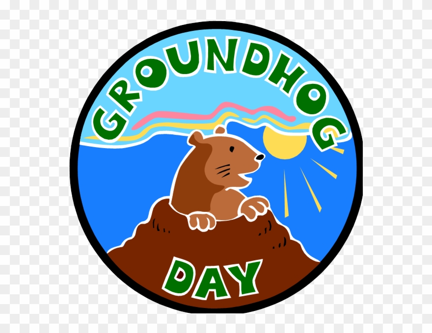 Free Feb Clipart - Groundhogs Day Clip Art - Png Download