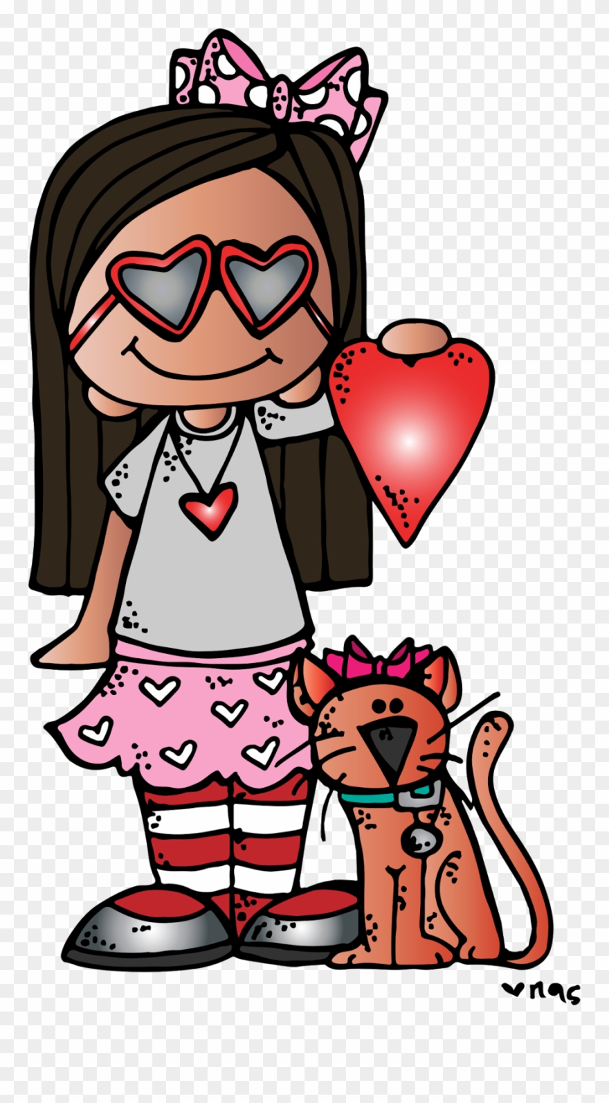 Valentines Day Clipart Melonheadz - Melonheadz Valentine Clipart - Png Download