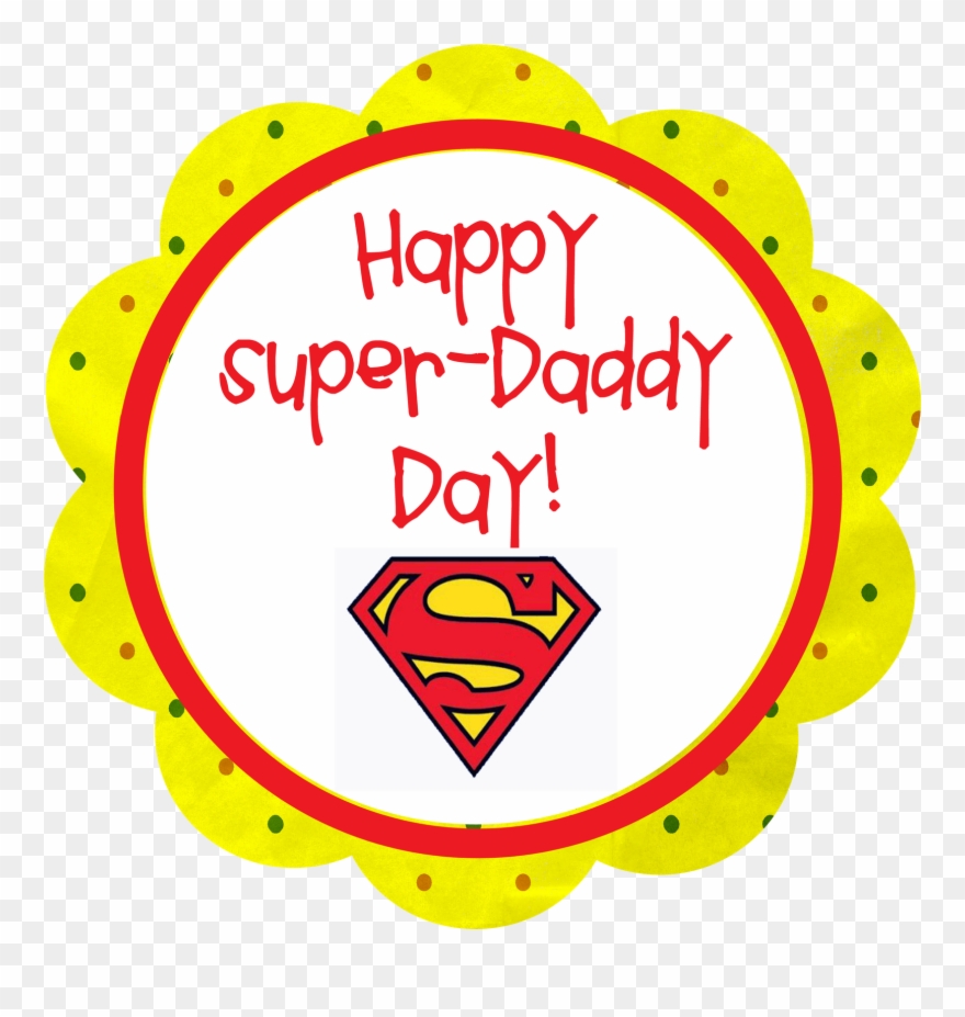 Father&day Superman Toppers - Superman Logo - 2 Sided Shaped Puzzle Clipart