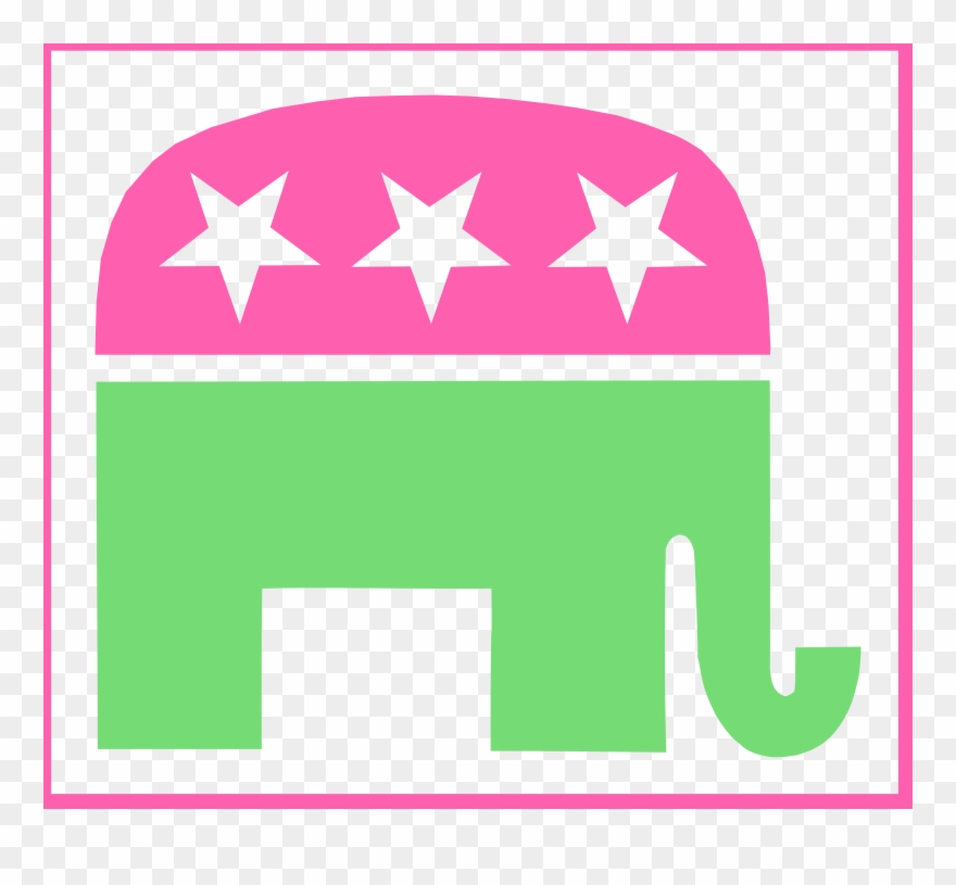 Download Republican Party Gif Clipart Republican Party - Republican Elephant Clip Art - Png Download