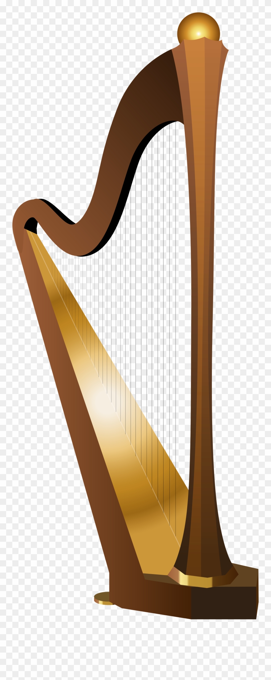 Harp Clipart Transparent - Png Download