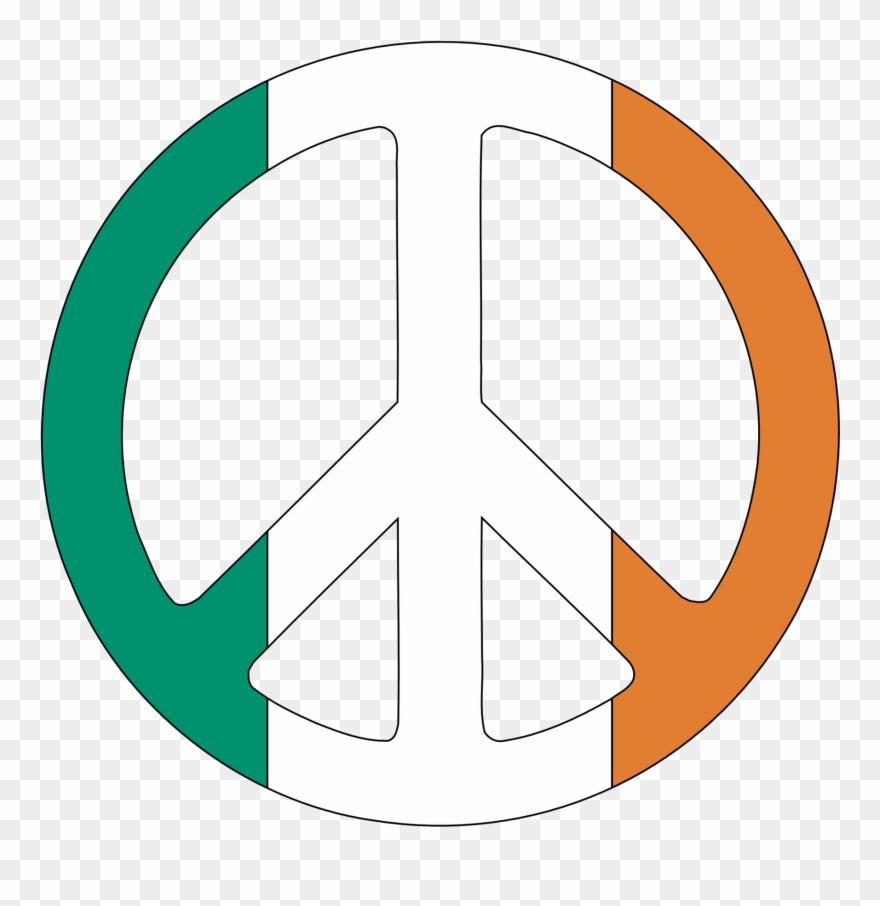 Free Peace Sign Clip Art Clipart To Use Resource - Northern Ireland Peace Sign - Png Download