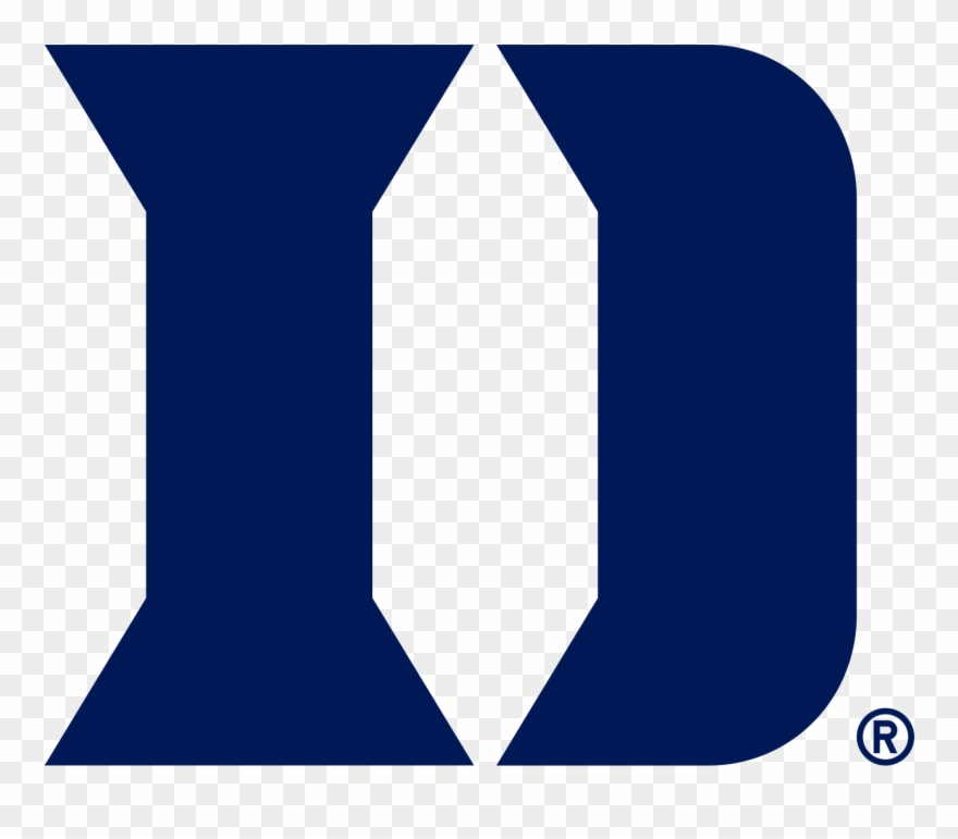 Duke Building Around Veterans - Duke Blue Devils Pumpkin Stencil Clipart