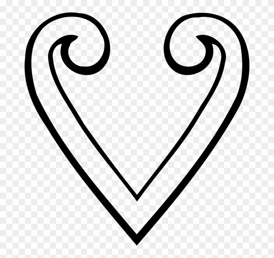 All Photo Png Clipart - Stylised Heart Transparent Png
