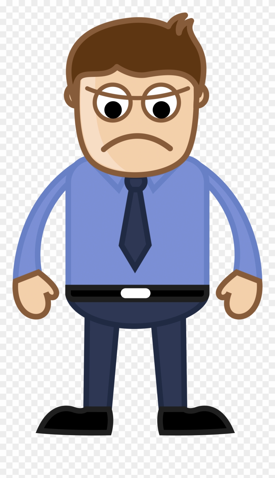 Employee Appreciation Clip Art - Happy Man Cartoon - Png Download