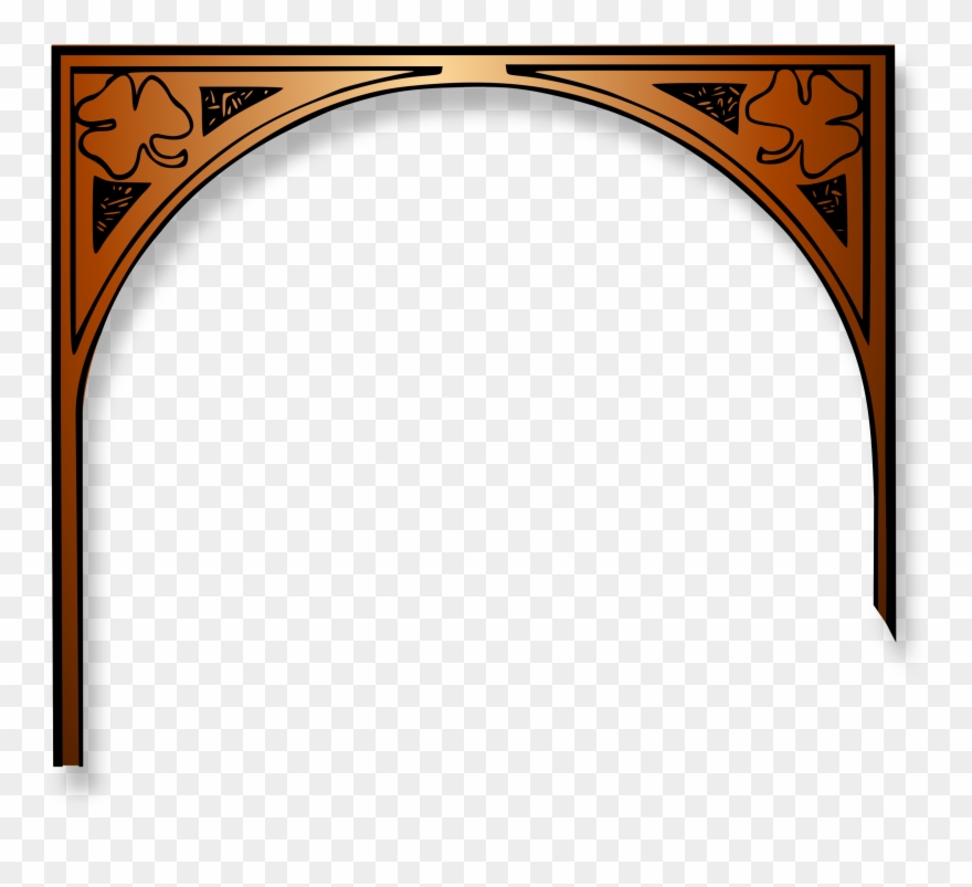Big Image - Arch Design Vector Hd Png Clipart