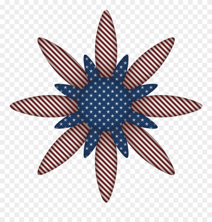 Patriotic Images, Summer Clipart, Veterans Day, Usa - Flower - Png Download