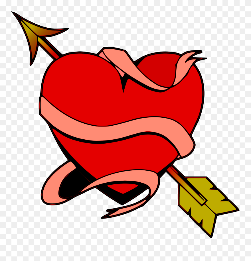 All Photo Png Clipart - Imagenes De Corazon Flechado Transparent Png
