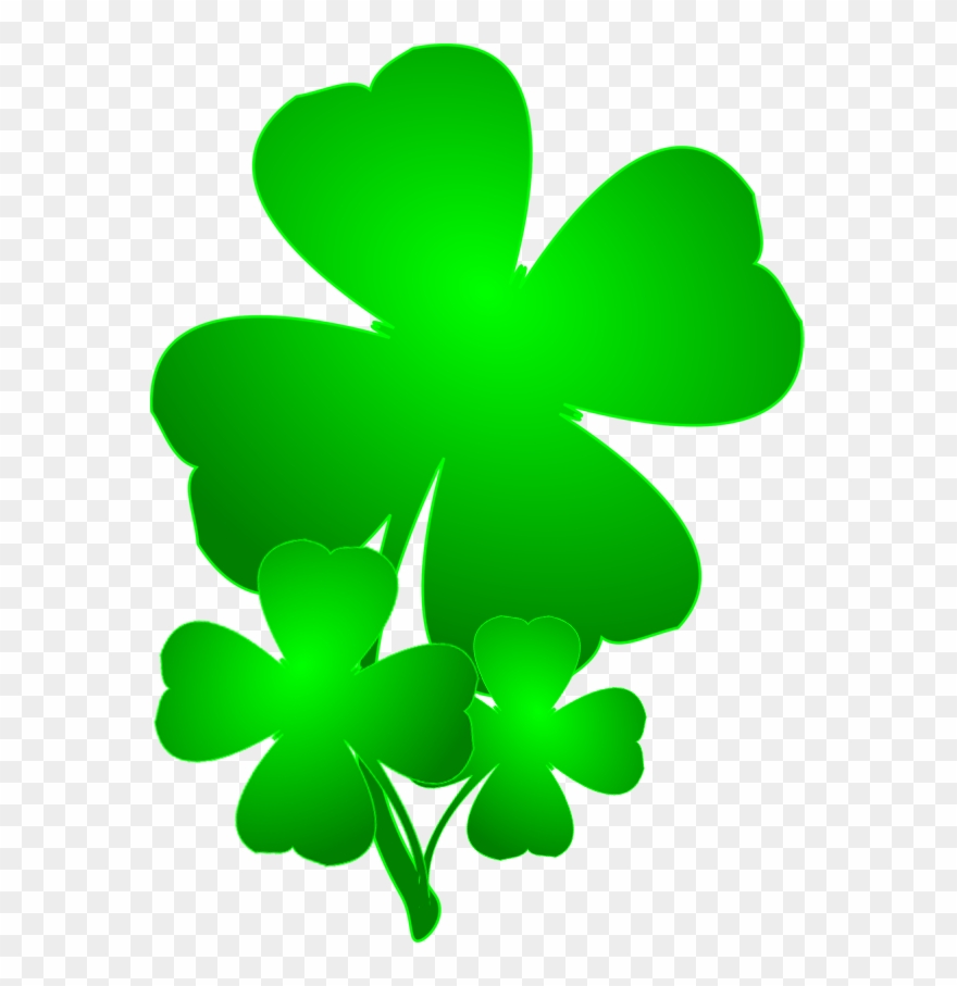Patrick's Day - Hoja De Trebol Png Clipart
