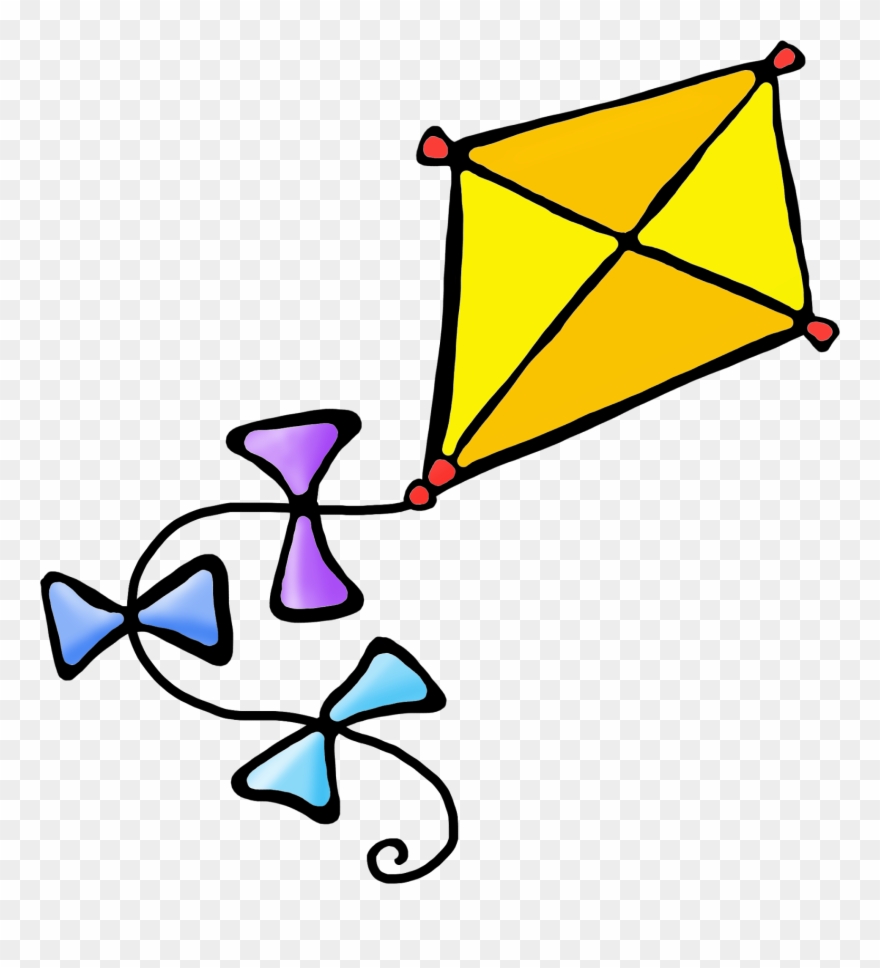 Patrick's Day And Happy Spring To All An Easter Freebie - Spring Kites Clip Art - Png Download