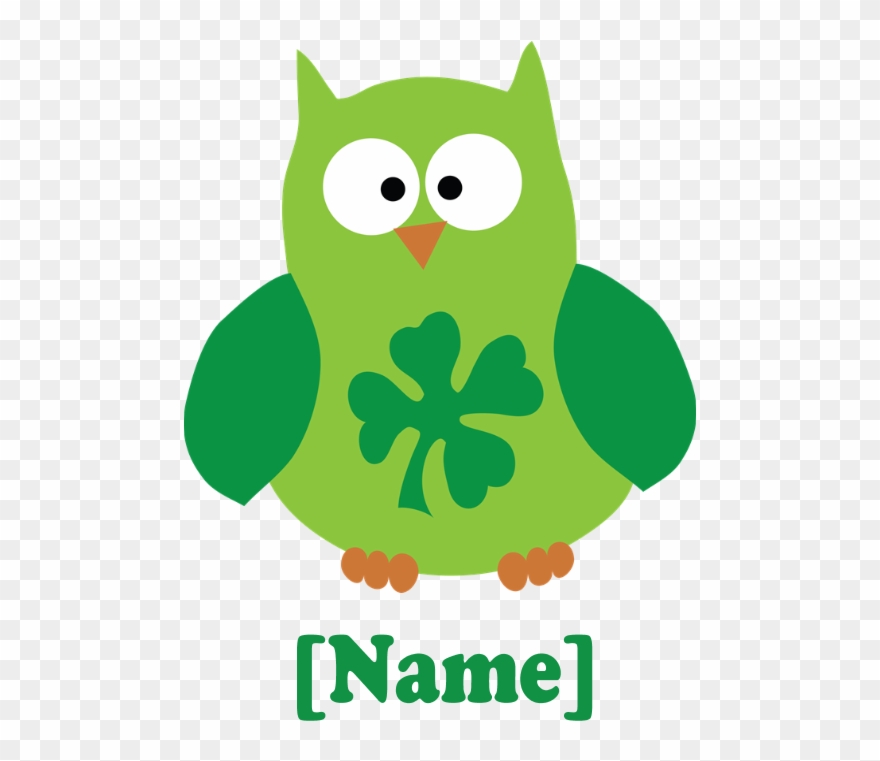 Favorite - Custom Name Owl Mousepad Clipart
