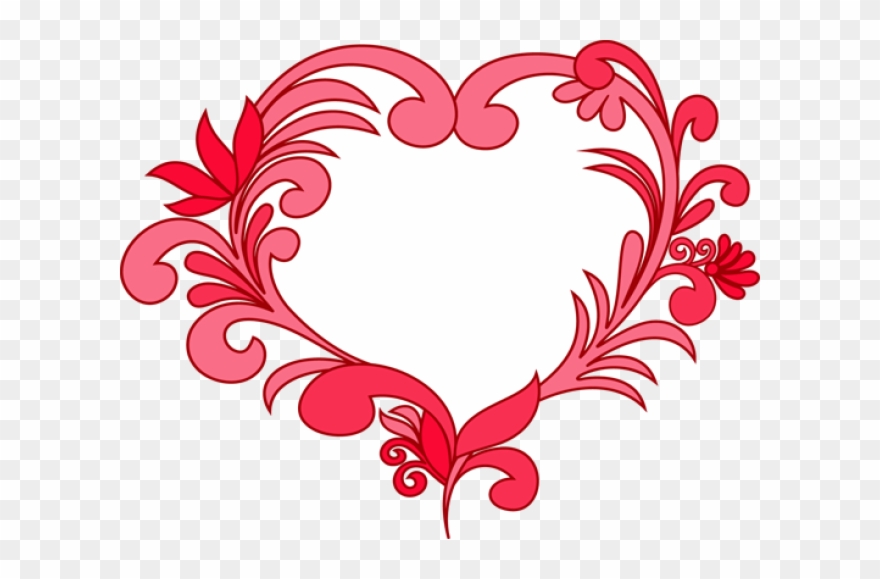 Fancy Love Heart No Background Clipart