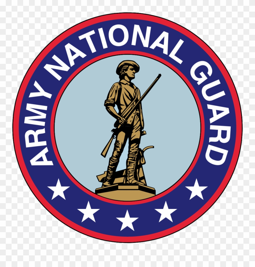 Army National Guard - Us Army National Guard Seal Clipart