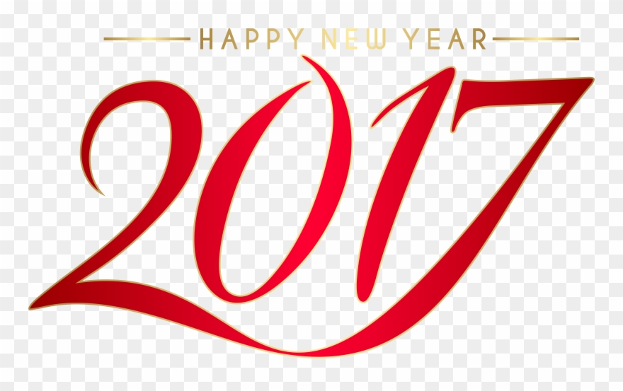 Red 2017 Transparent Png Clip Art Imageu200b Gallery - New Year