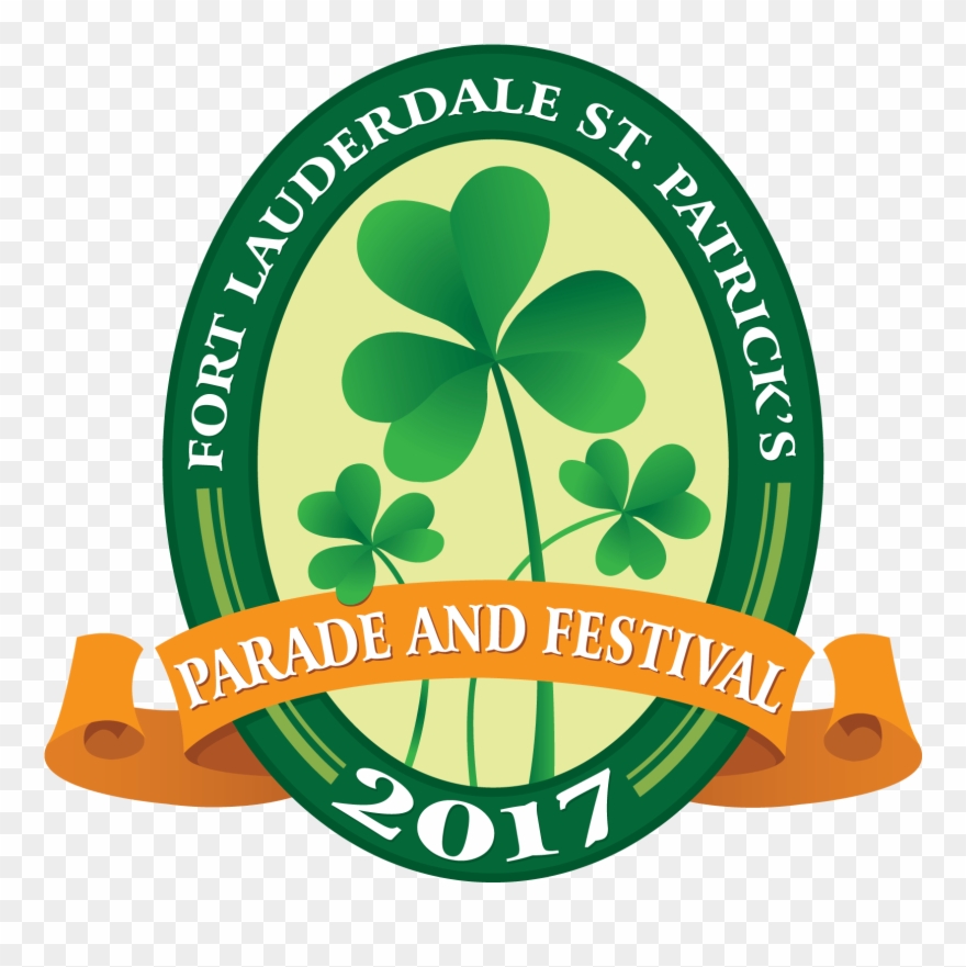 Saint Patricks Day Clipart St Patrick's Day Parade - St Patrick's Parade And Festival Fort Lauderdale - Png Download